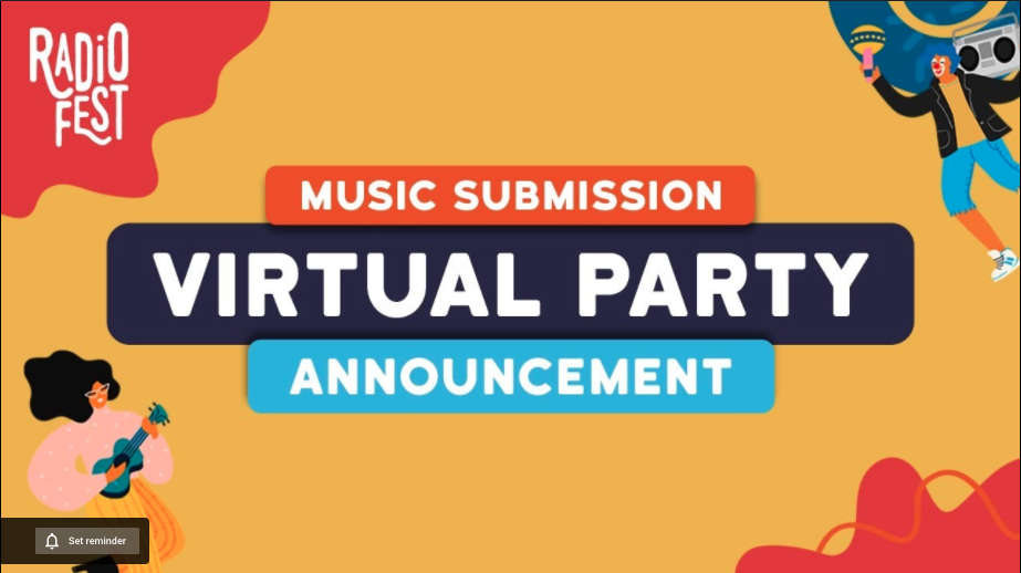  Radiofest Virtual Party Announcement | ft. Oslo Ibrahim & Dul jaelani
