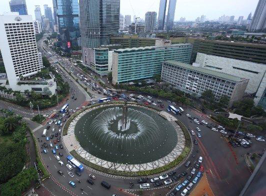  Uji Coba Rekayasa Lalu Lintas Bundaran HI, Tanggal 4-10 Juli 2022