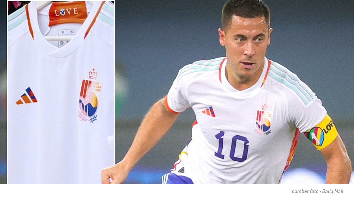  FIFA Paksa Belgia Ganti Jersey Karena Mengandung Unsur LGBT