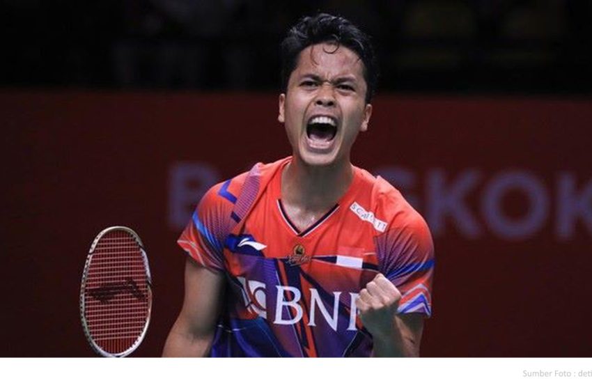  All England 2023: Kalahkan Thailand, Anthony Ginting Bawa Indonesia Tembus 16 Besar