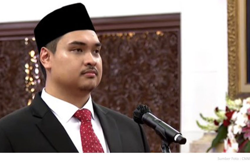  Presiden Jokowi Lantik Dito Ariotedjo Menjadi Menpora RI yang Baru
