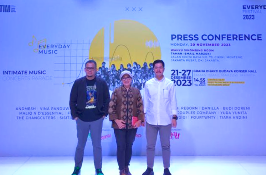  Everyday Fest 2023 Hadirkan 21 Musisi Nasional Lintas Generasi untuk Tutup Tahun 2023