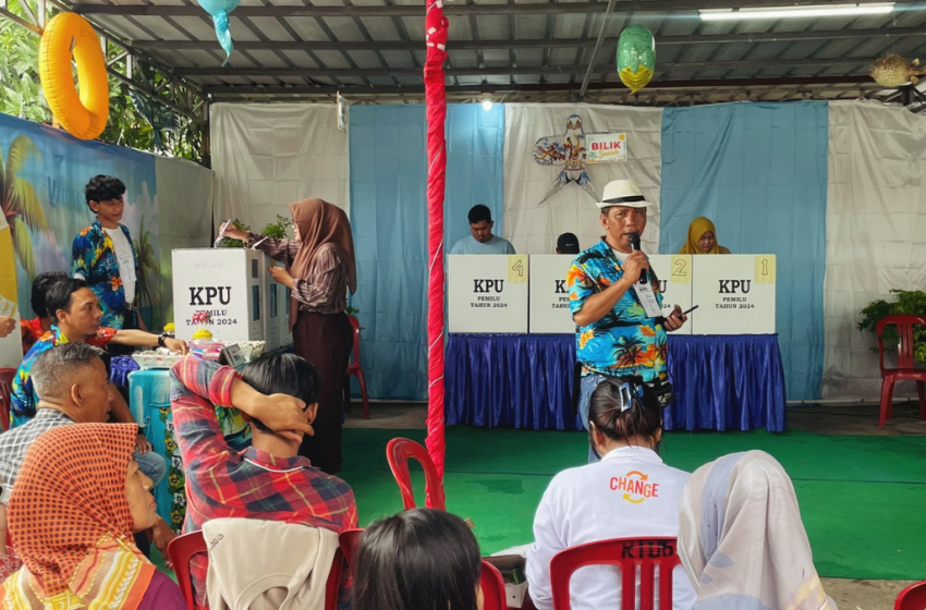  Rayakan Pemilu 2024, TPS-TPS Ini Didekor Sekreatif Mungkin!