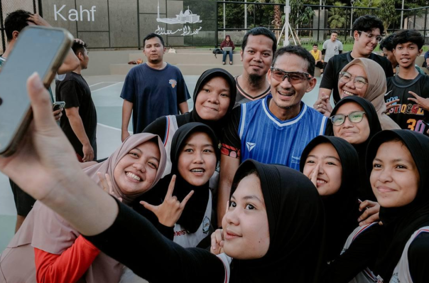  Menparekraf: Lapangan Basket Kahf Masjid Istiqlal Perkuat Daya Tarik Wisatawan